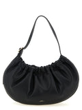 Black Polyethylene Shoulder Bag