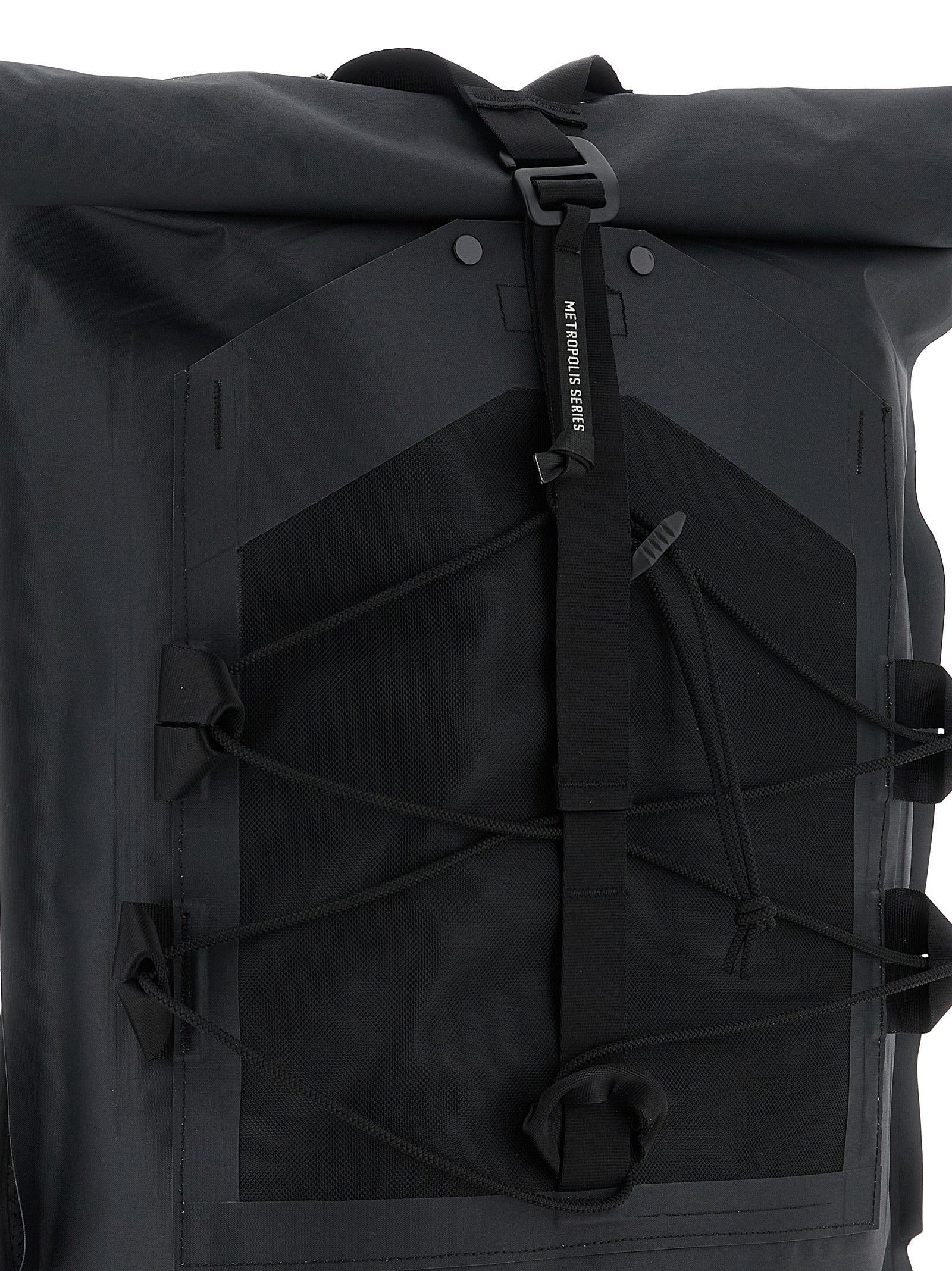 Black Polyamide Backpack