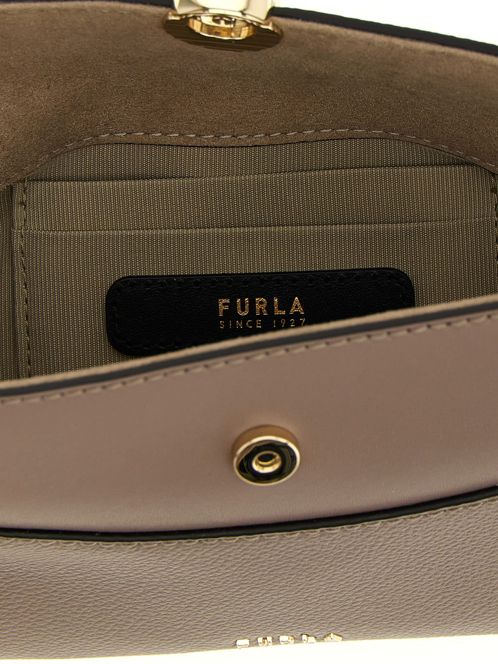 Gray Calfskin Handbag