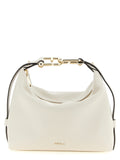 White Calfskin Shoulder Bag