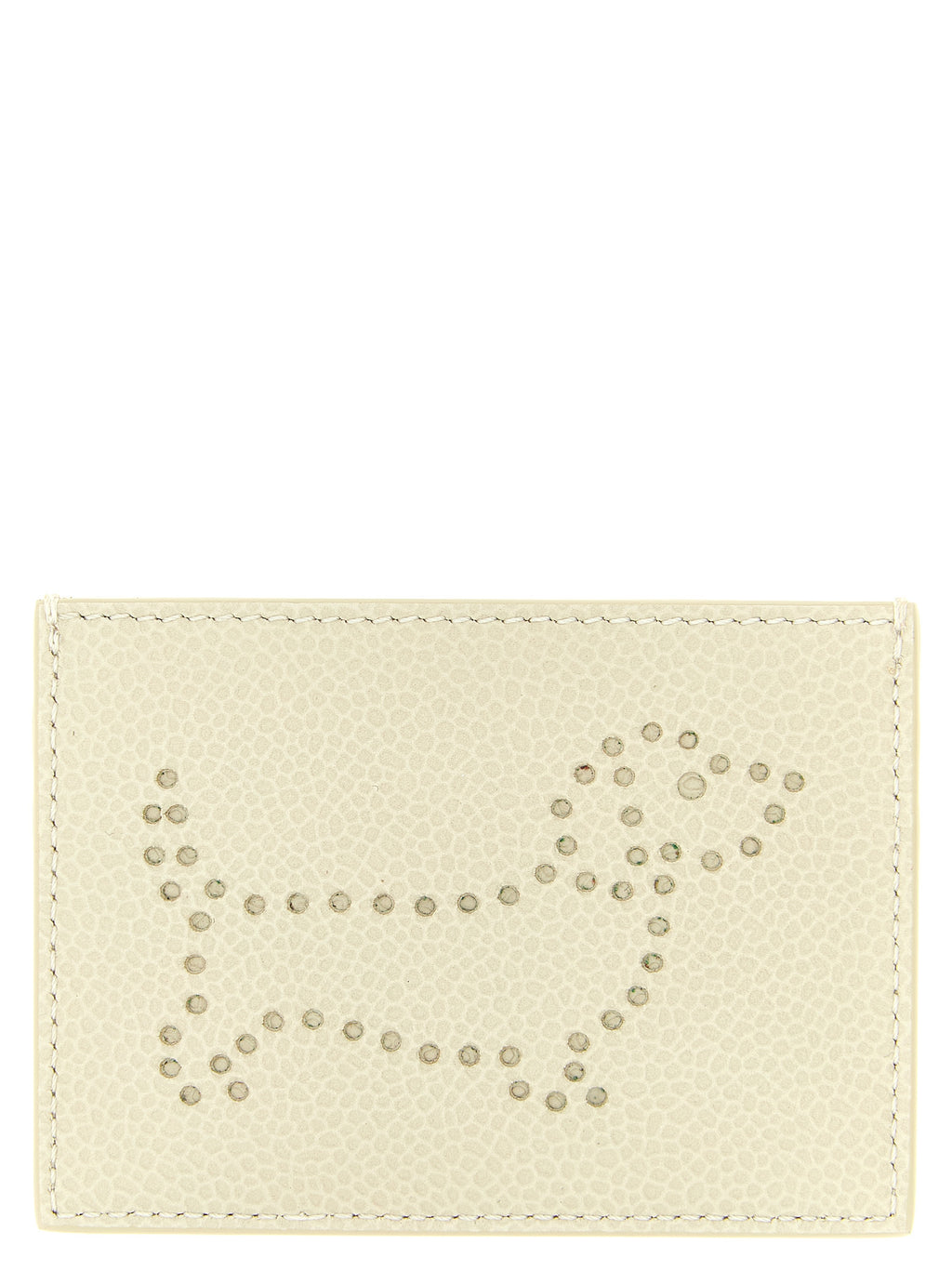 Beige Calfskin Cardholder