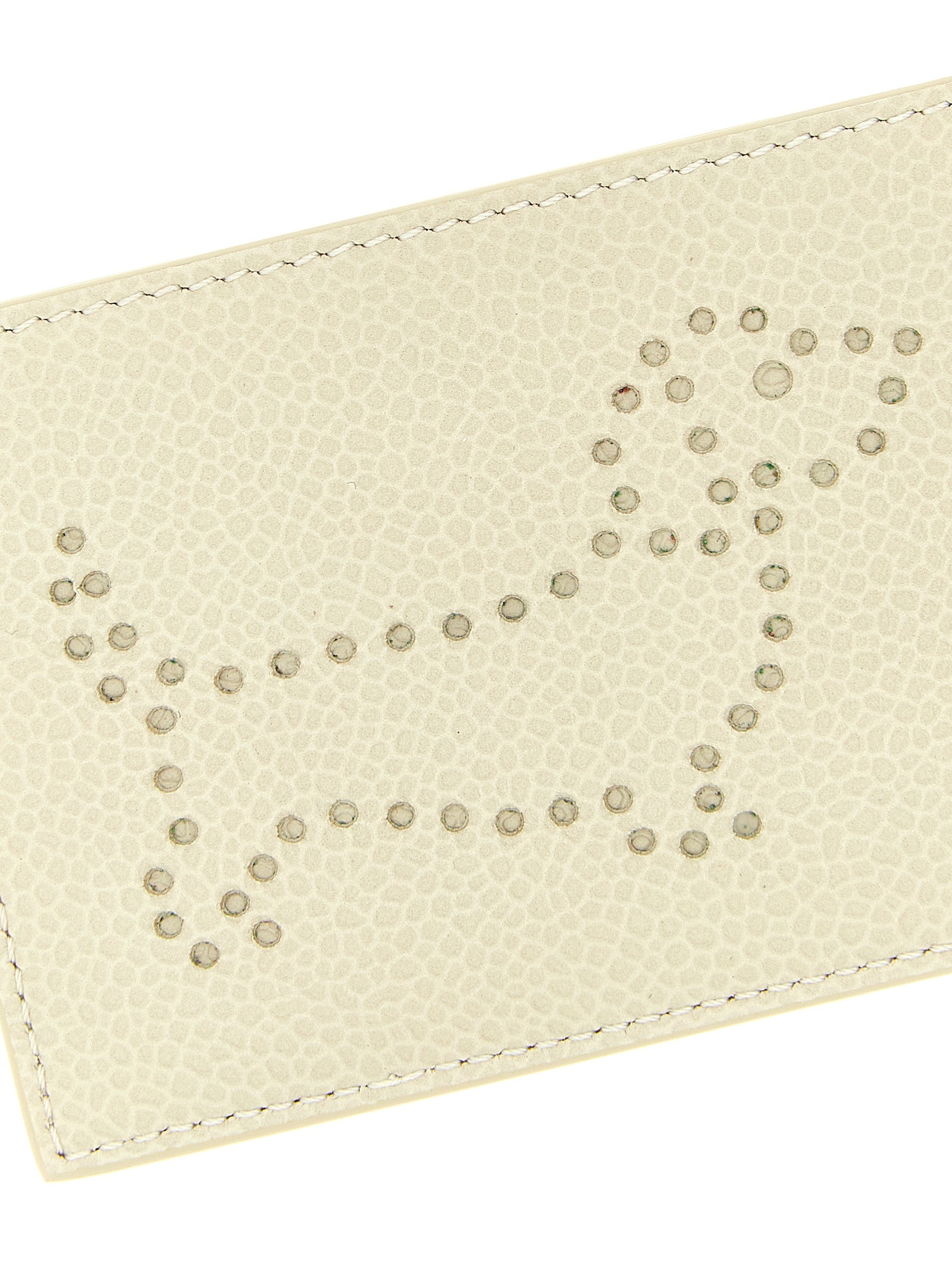Beige Calfskin Cardholder