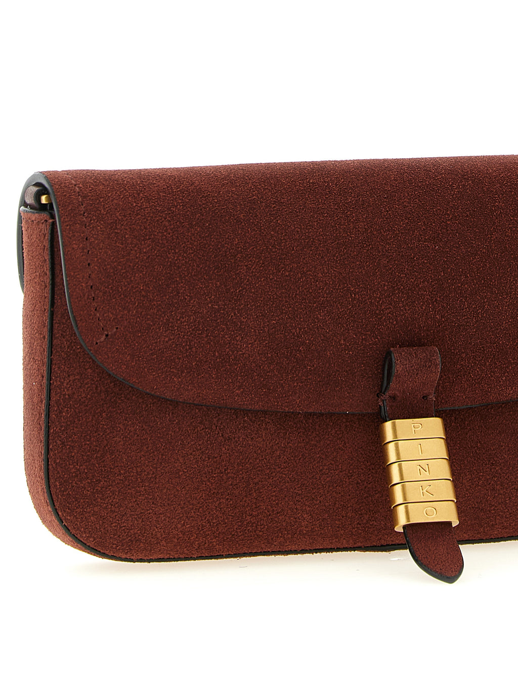 Bordeaux Cowhide Shoulder Bag