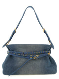 Blue Cotton Shoulder Bag