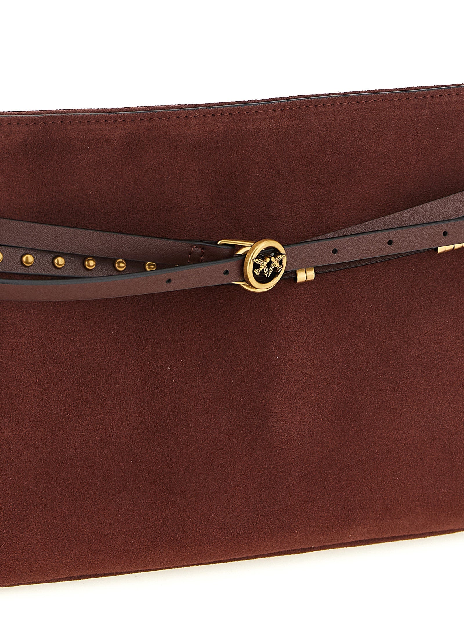 Bordeaux Cowhide Shoulder Bag