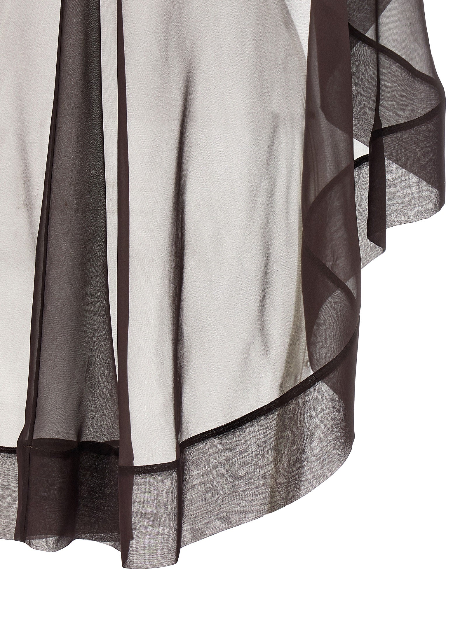 Brown Silk Scarf