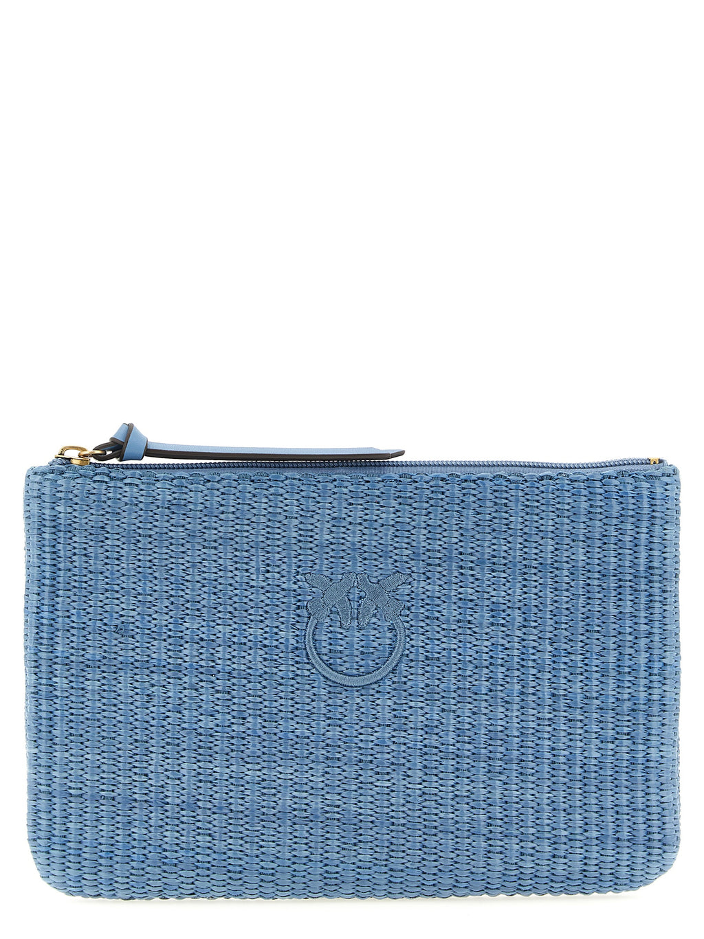 Blue Polypropylene Clutch Bag