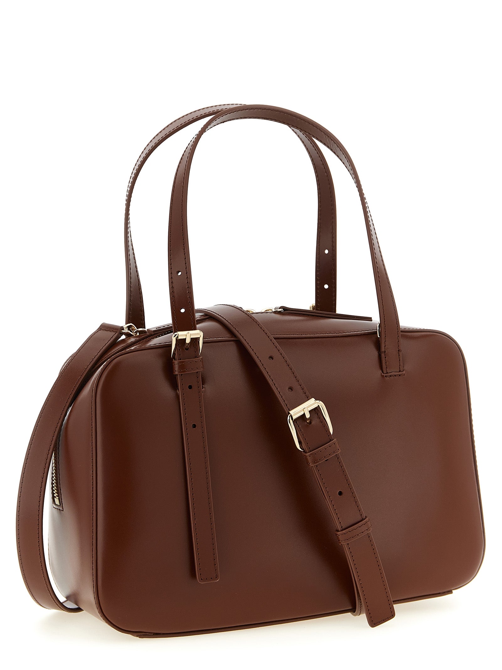Brown Cowhide Handbag