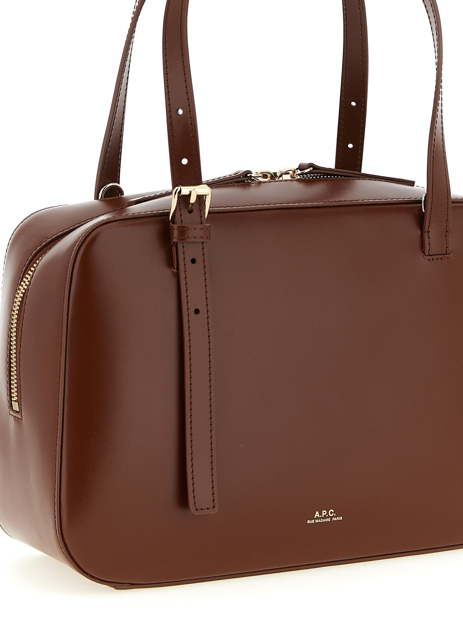 Brown Cowhide Handbag
