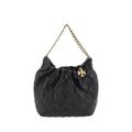 Black Calf Leather Bos Taurus Shoulder Bag