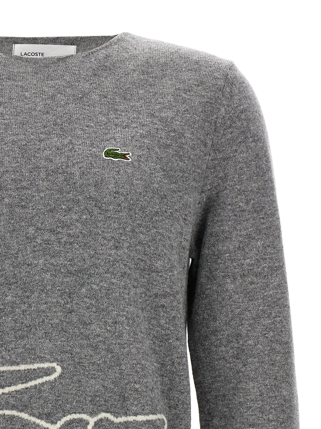 Gray Wool Cardigan