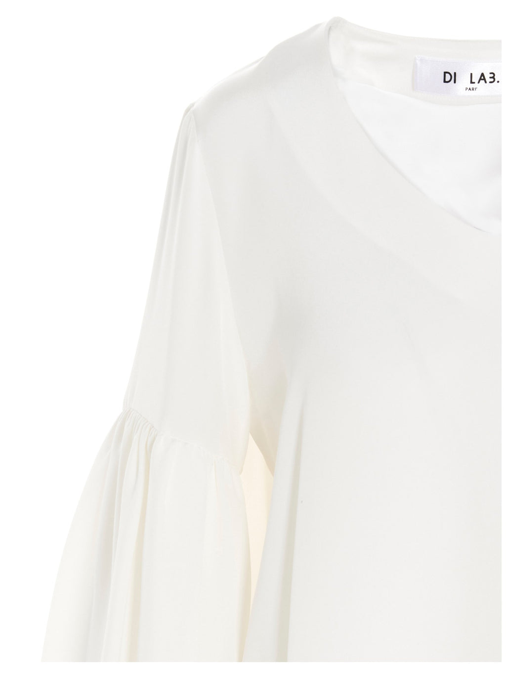 White Silk Blouse