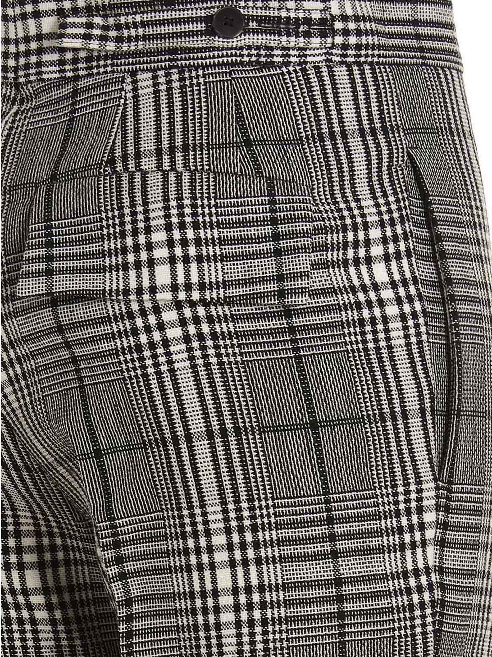 Bicolor Wool Dress Pants