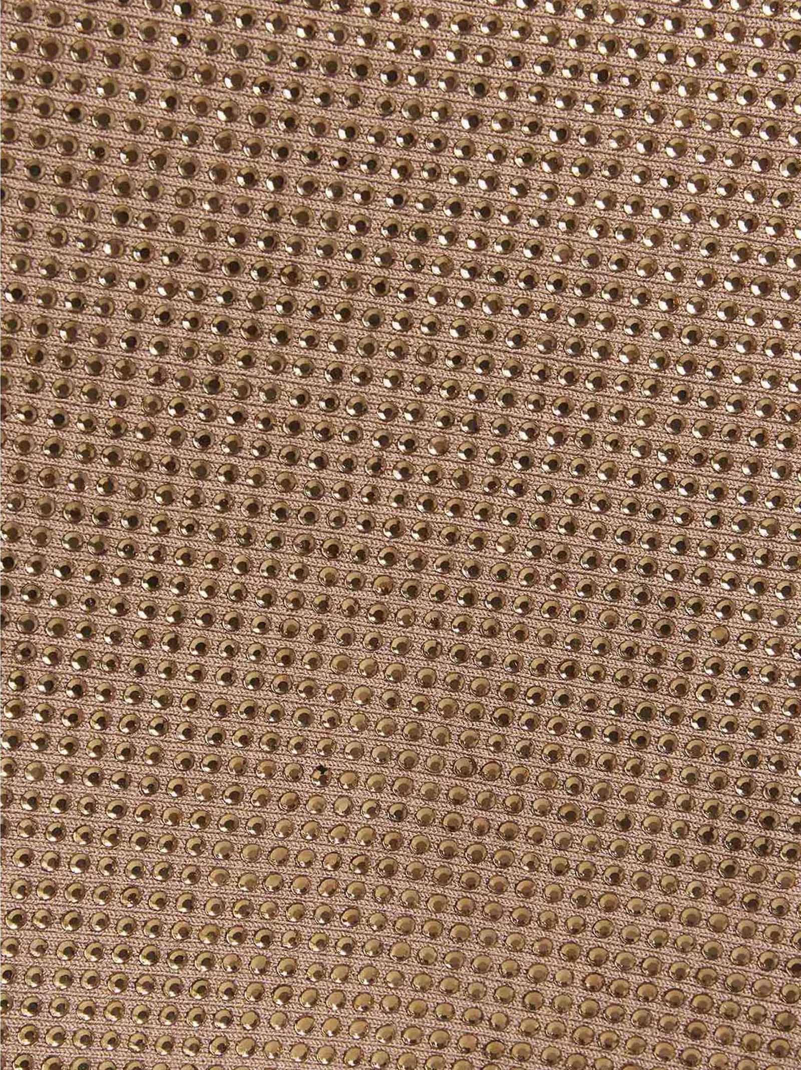 Beige Viscose Long Skirt