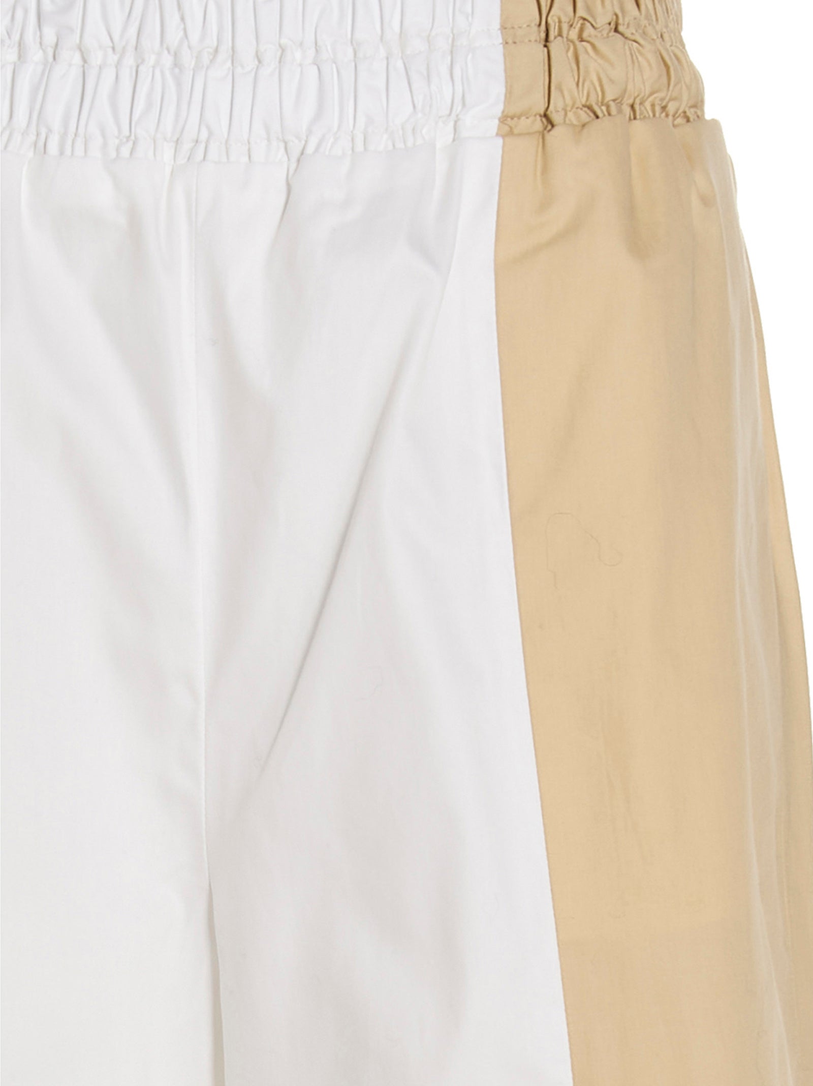 Multicolor Cotton Casual Pants