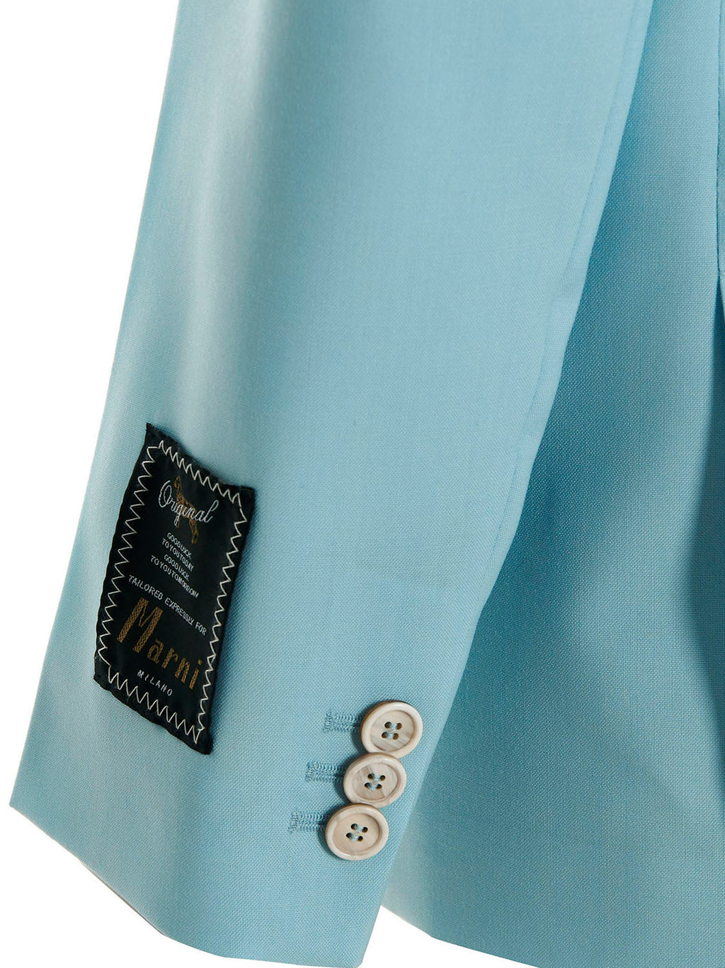 Blue Virgin Wool Blazer