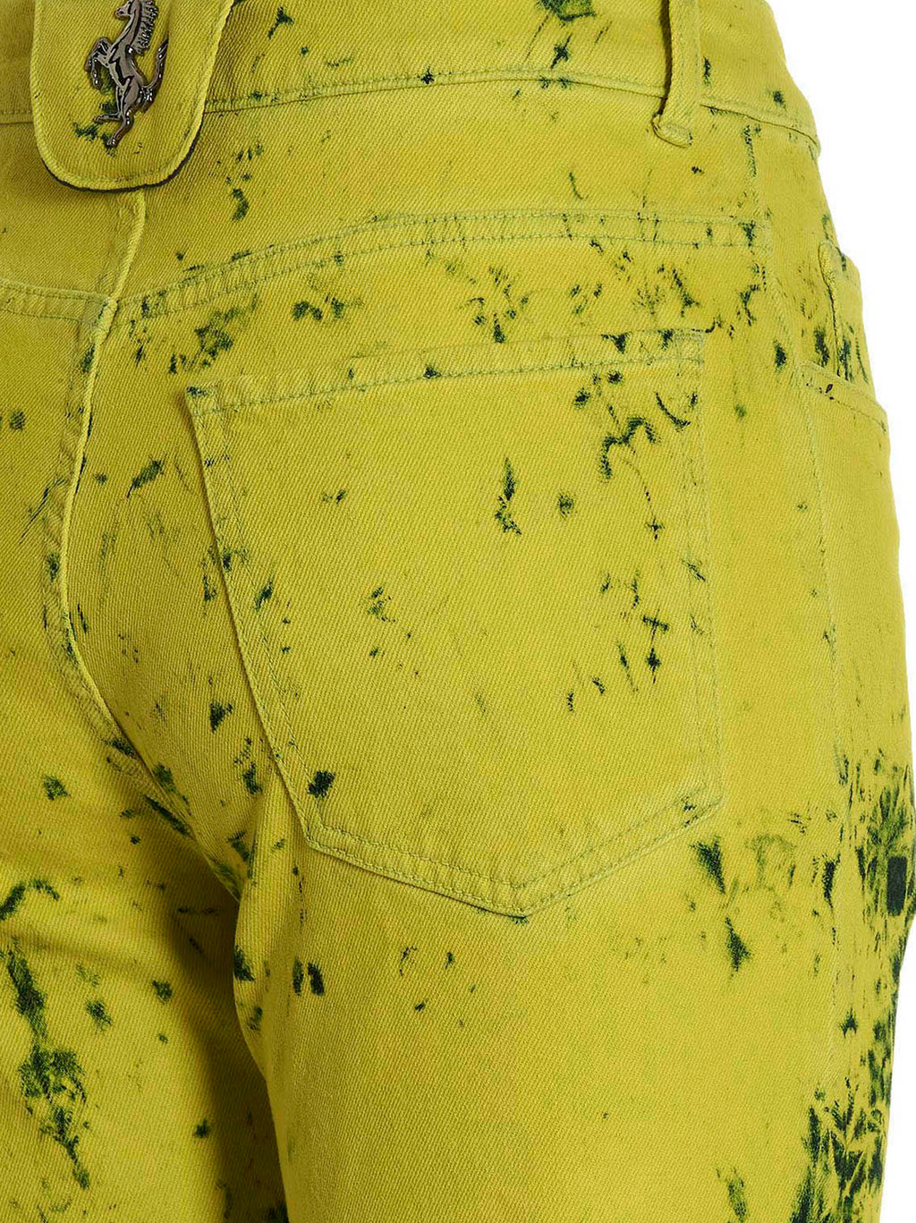 Bicolor Cotton Jeans Denim
