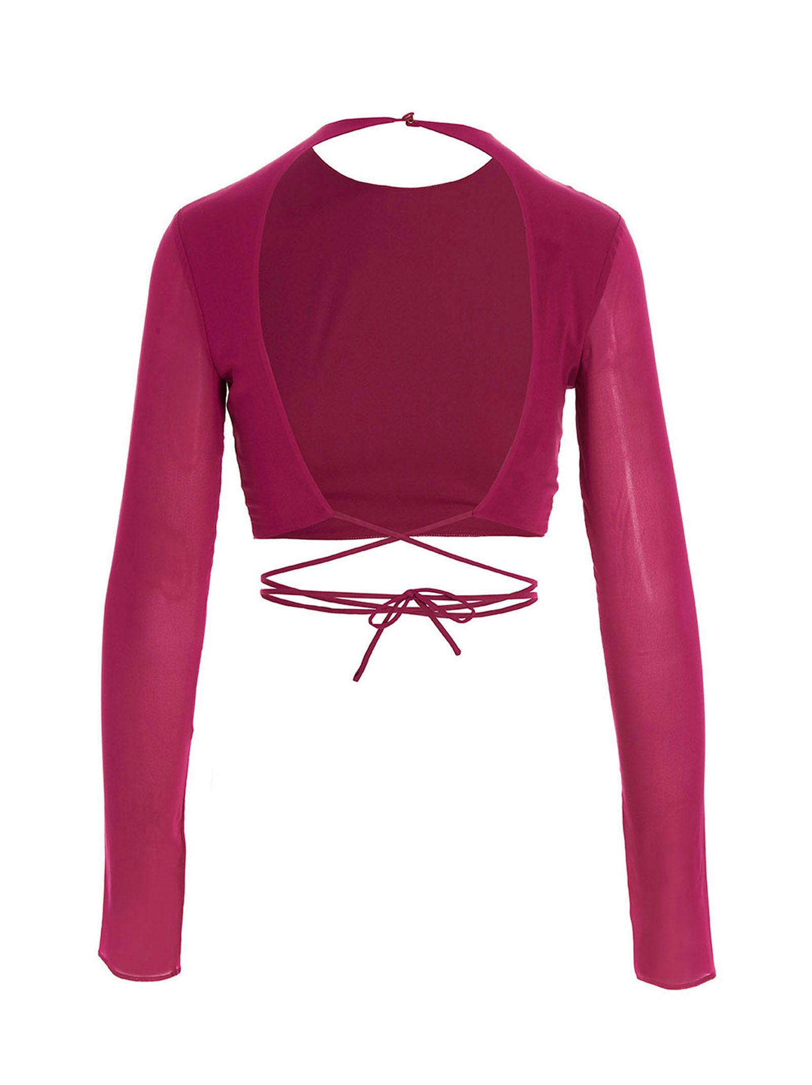 Fuchsia Silk Shirt