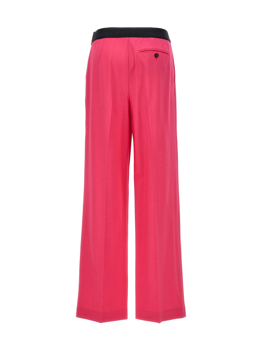 Fuchsia Virgin Wool Pants