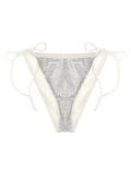 White Polyamide Swim Briefs