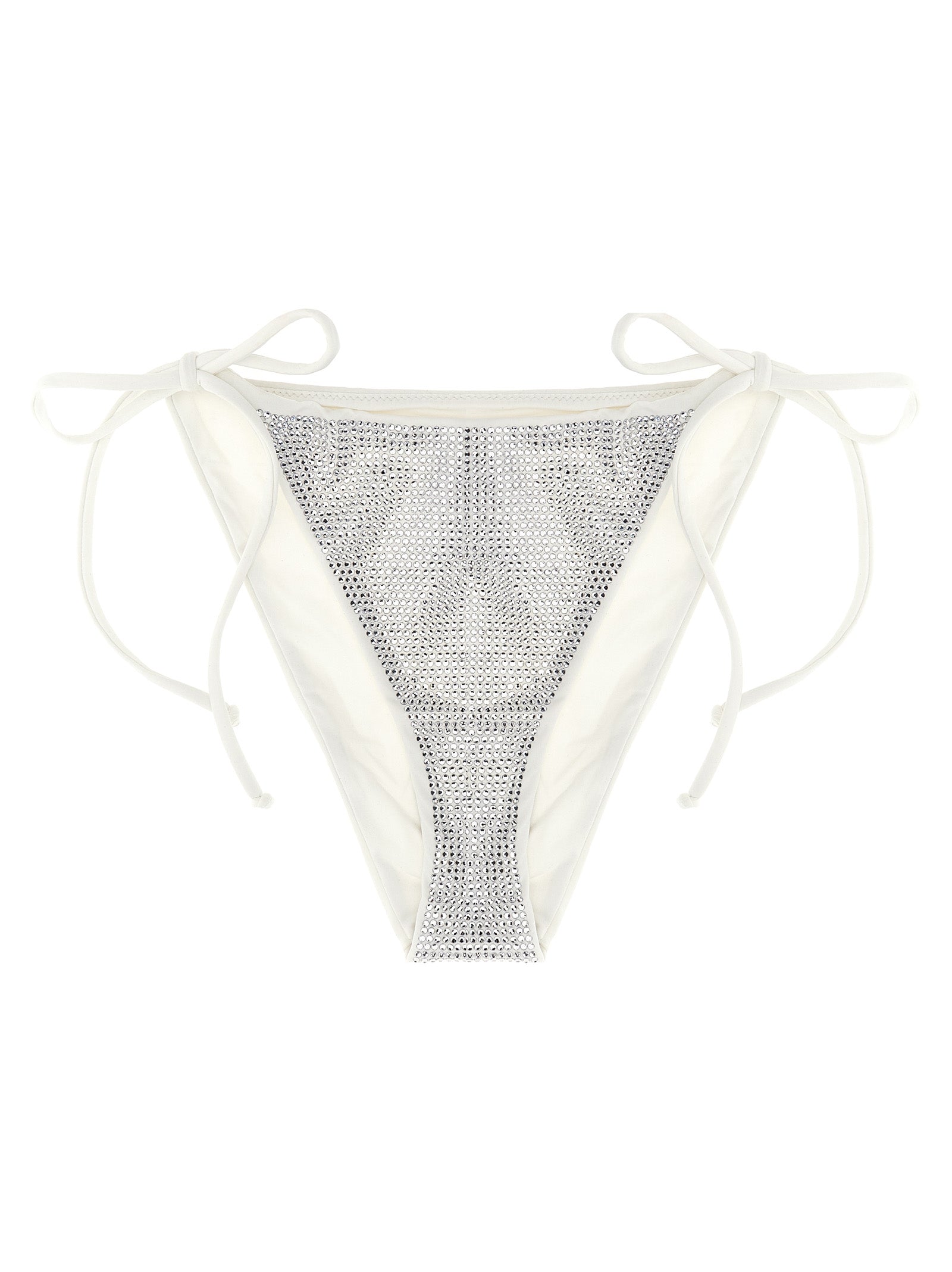 White Polyamide Swim Briefs