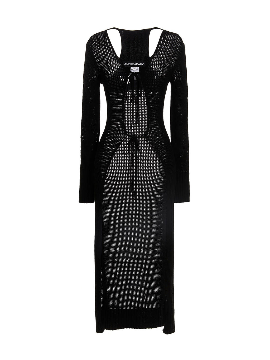 Black Viscose Cardigan