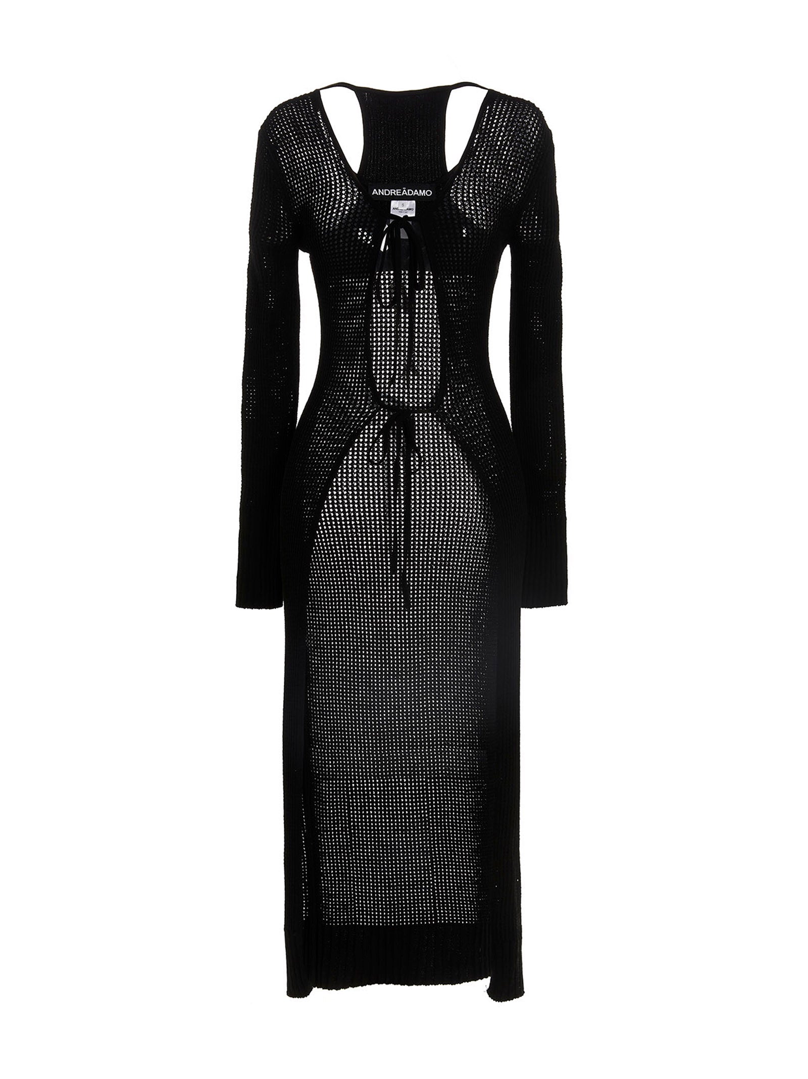 Black Viscose Cardigan