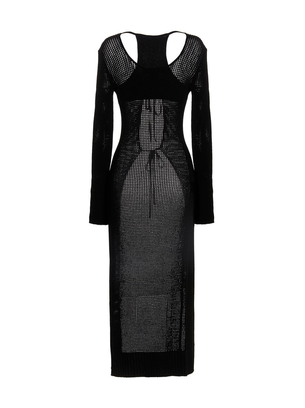 Black Viscose Cardigan