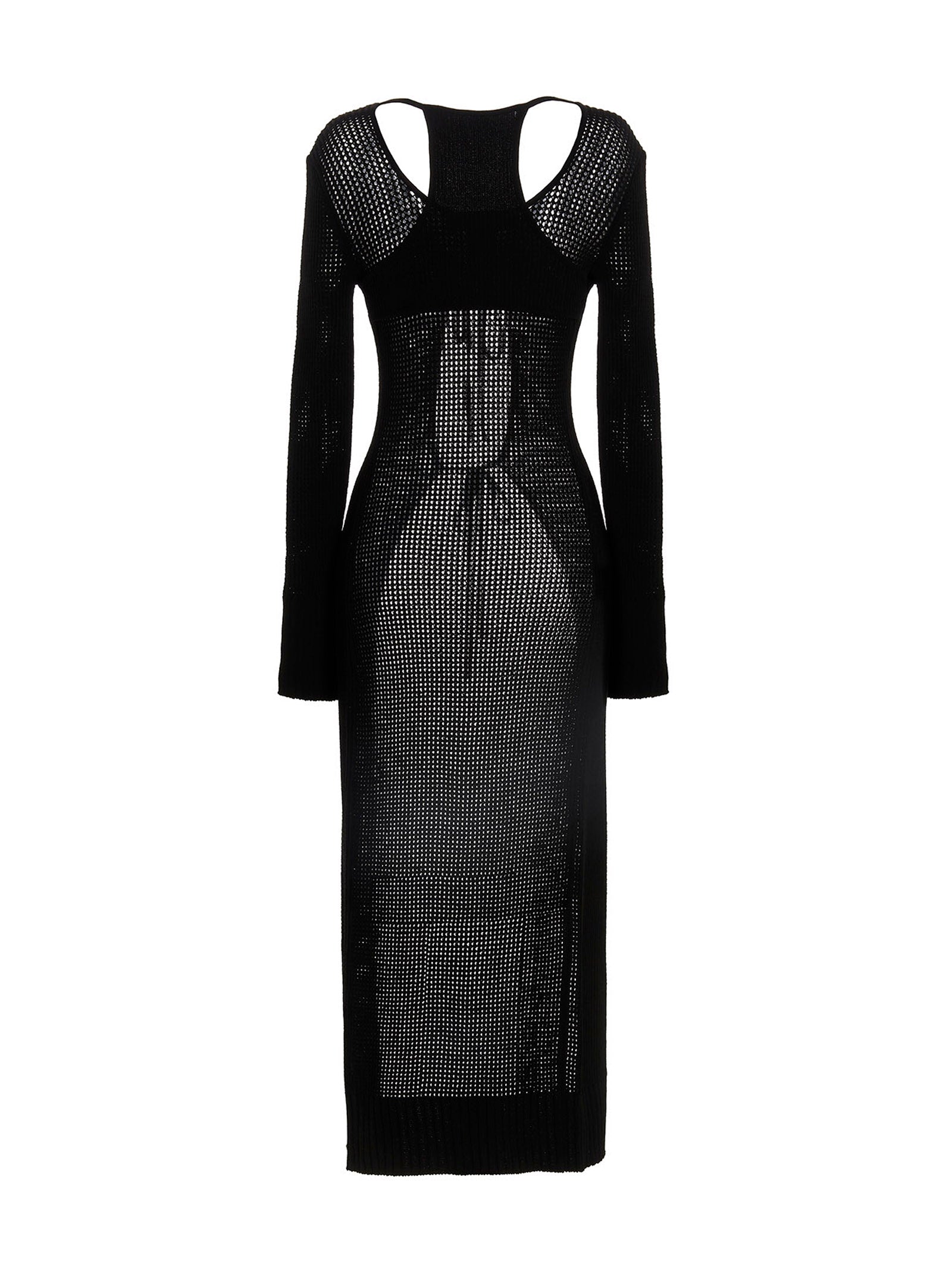 Black Viscose Cardigan