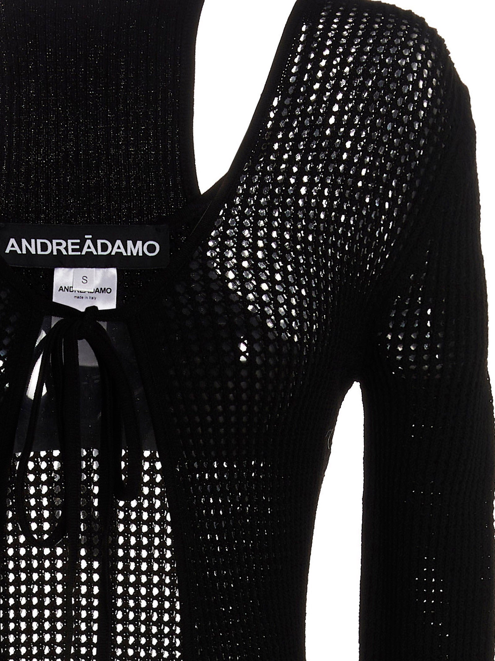 Black Viscose Cardigan