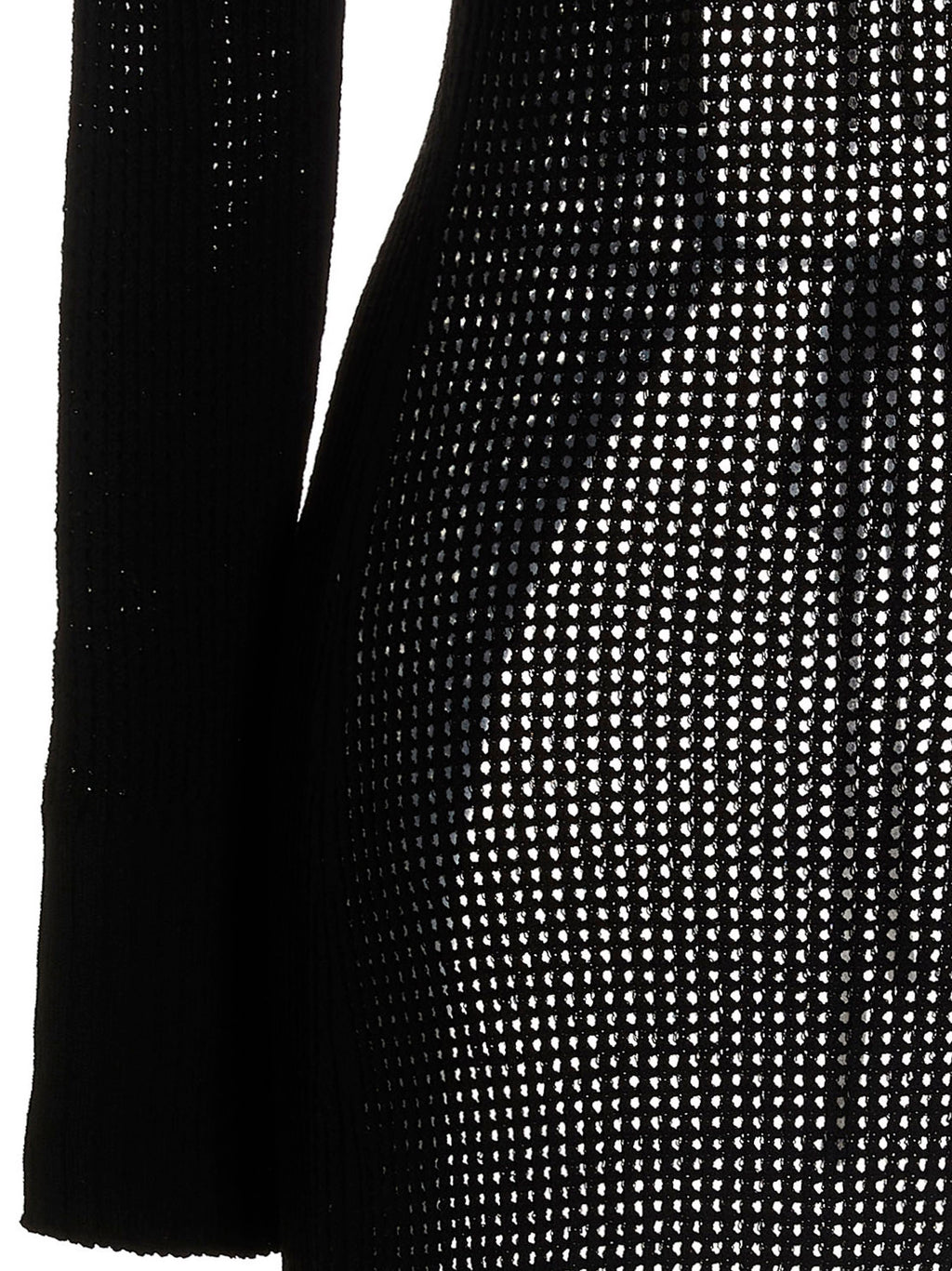 Black Viscose Cardigan