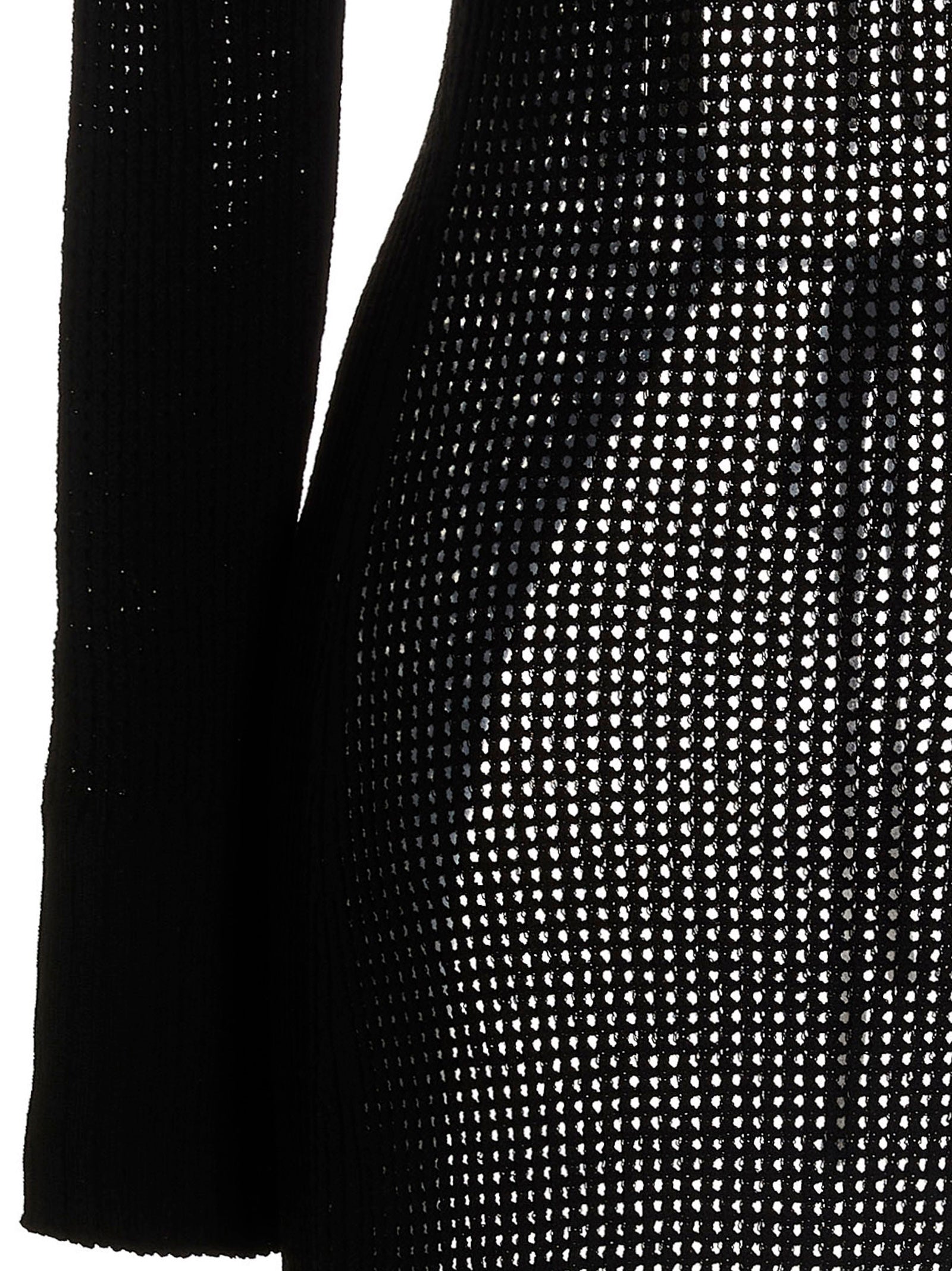Black Viscose Cardigan