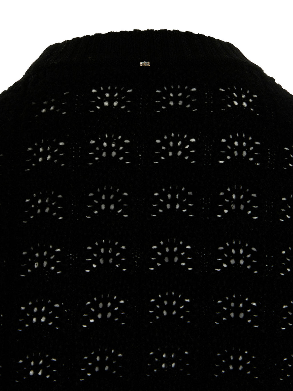 Black Wool Cardigan