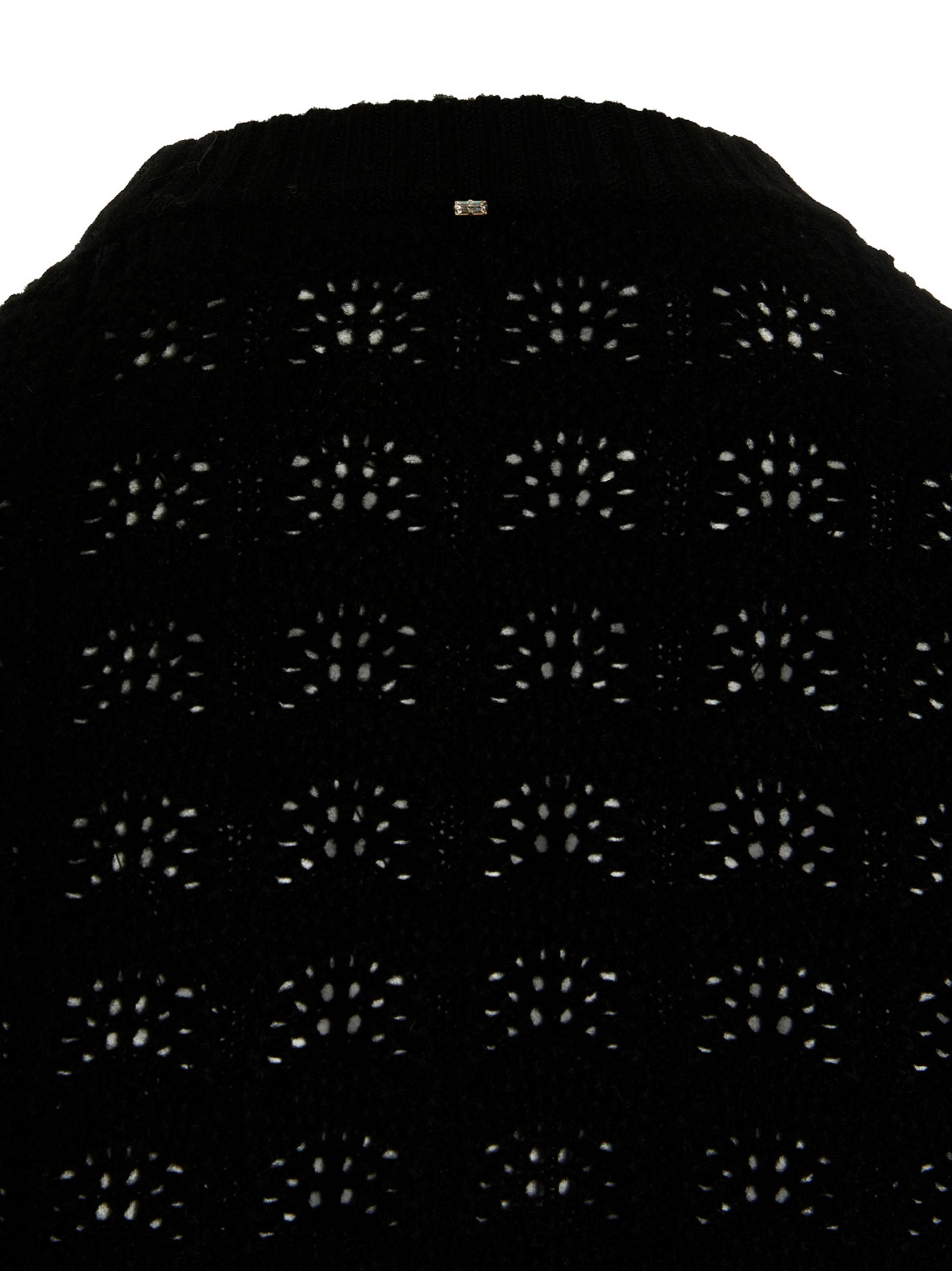 Black Wool Cardigan