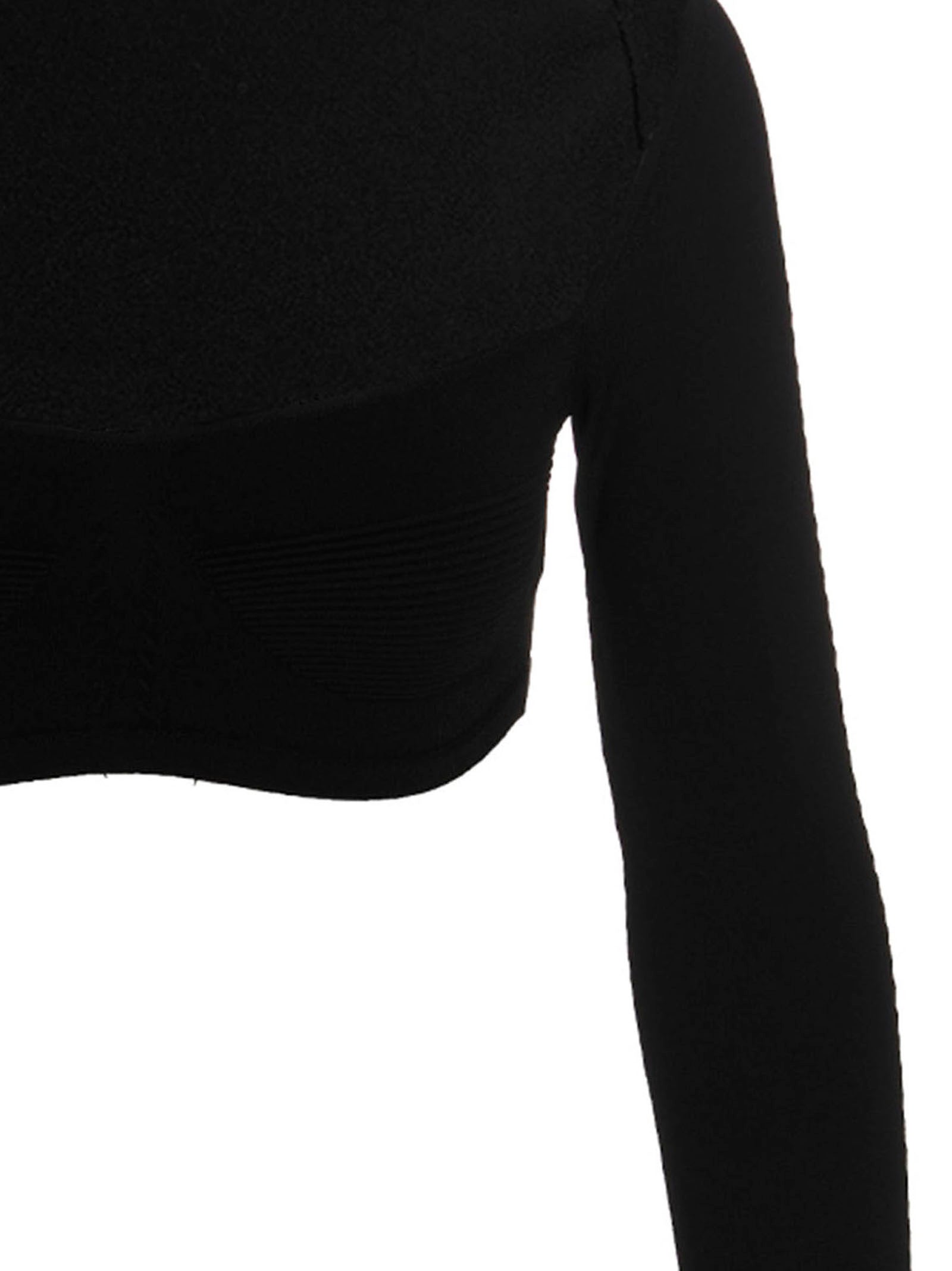 Black Viscose Cardigan