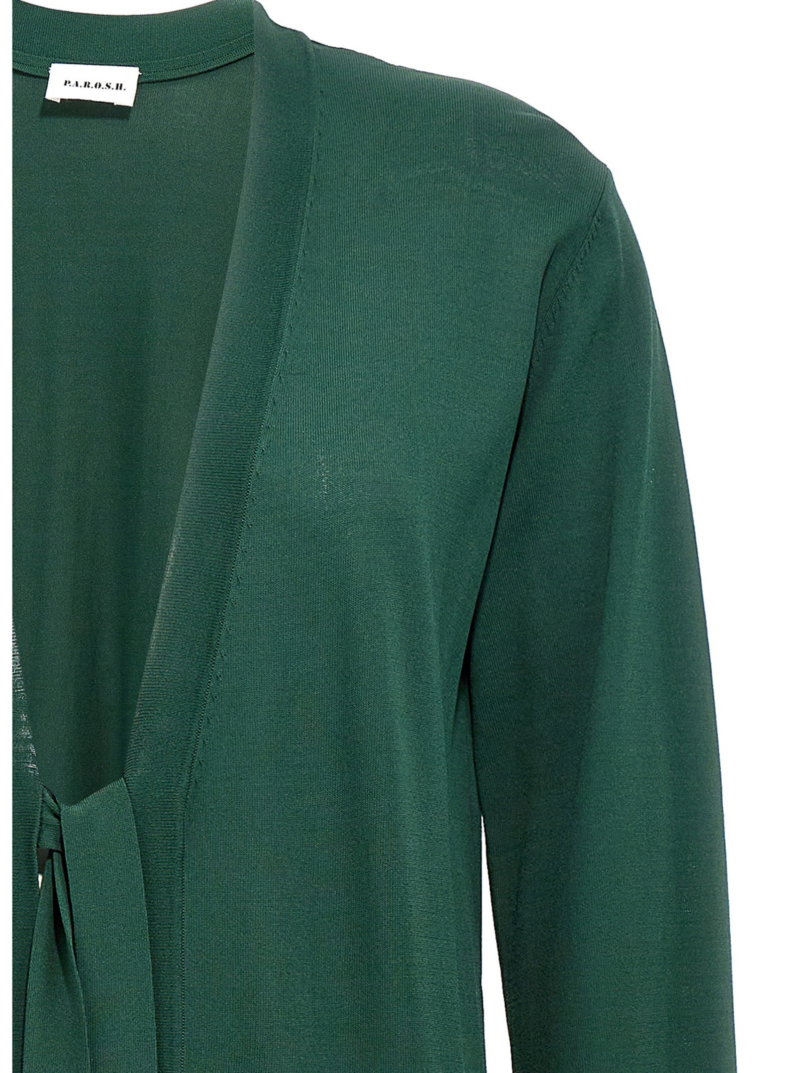 Bicolor Viscose Cardigan