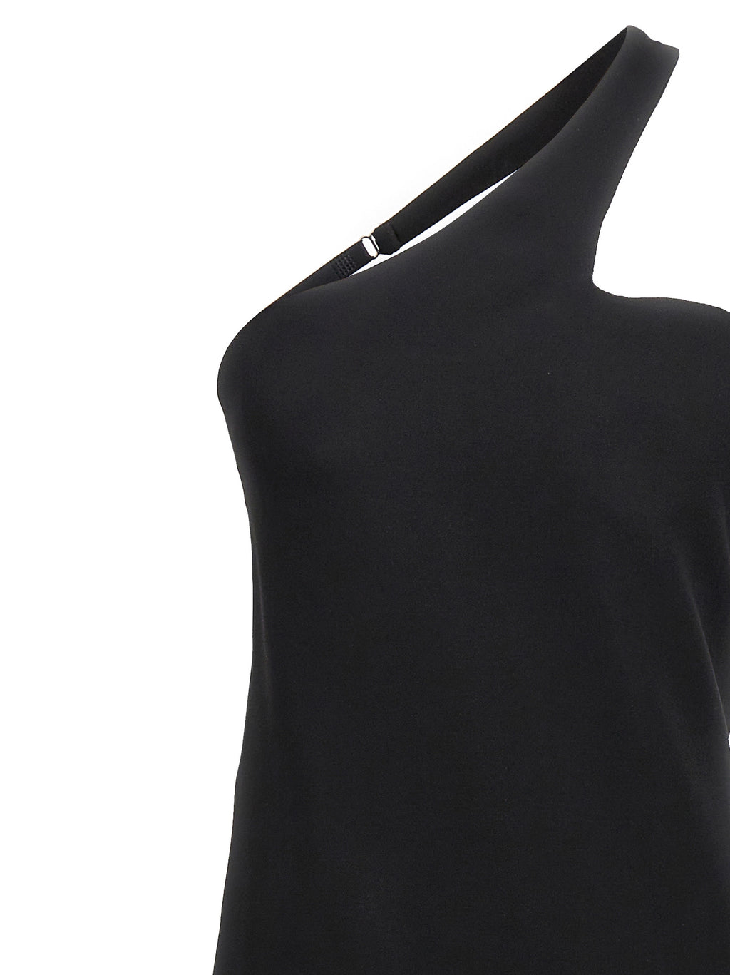 Black Viscose Long Skirt