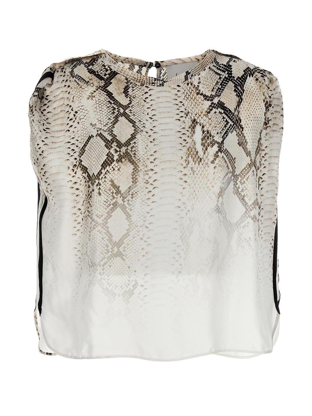 Multicolor Viscose Blouse