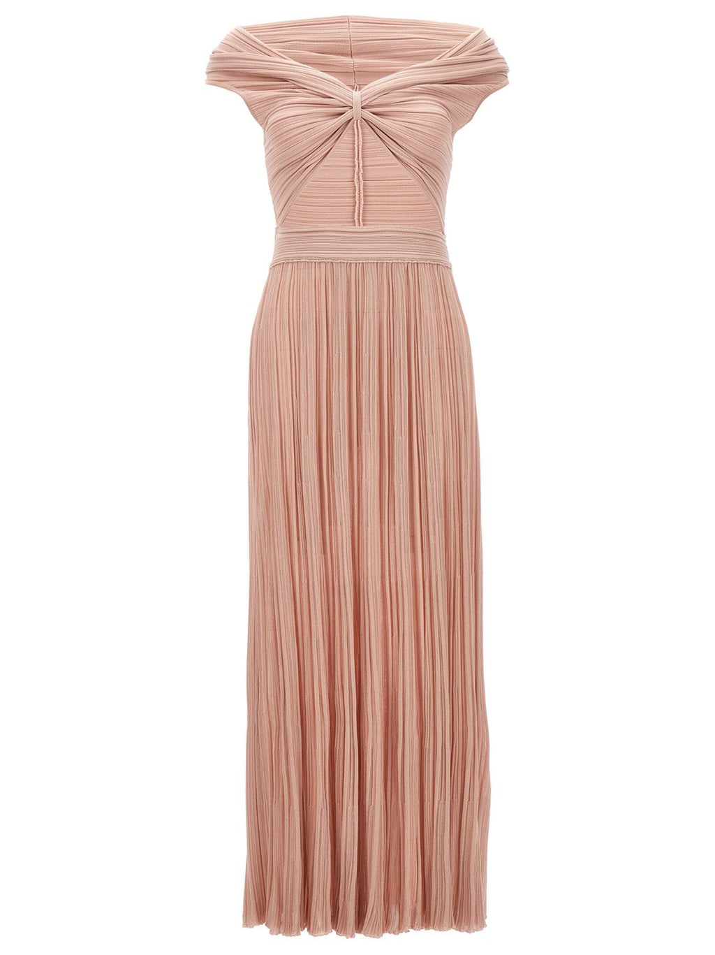 Multicolor Viscose Long Dress