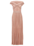 Multicolor Viscose Long Dress
