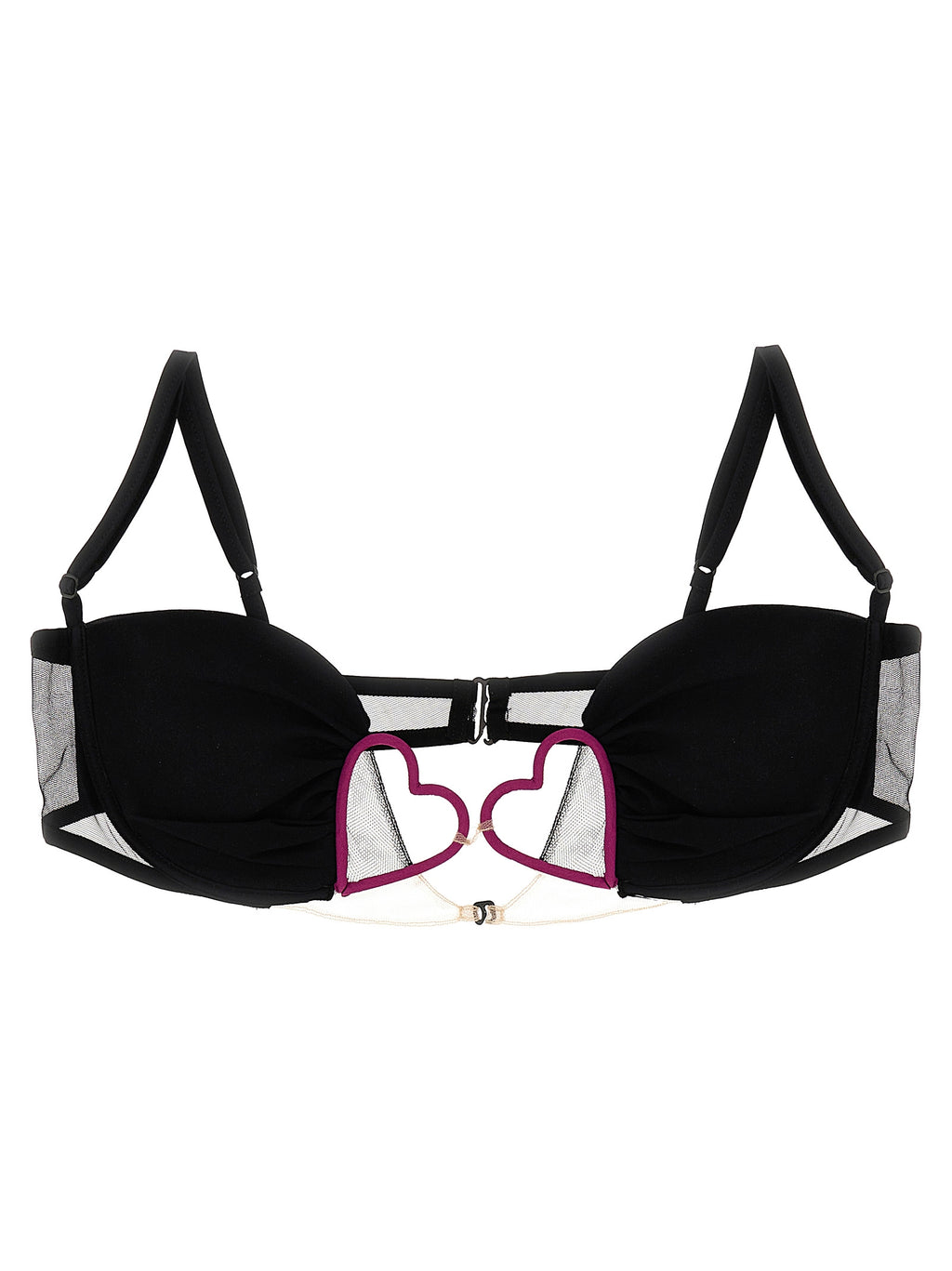 Black Polyamide Bra