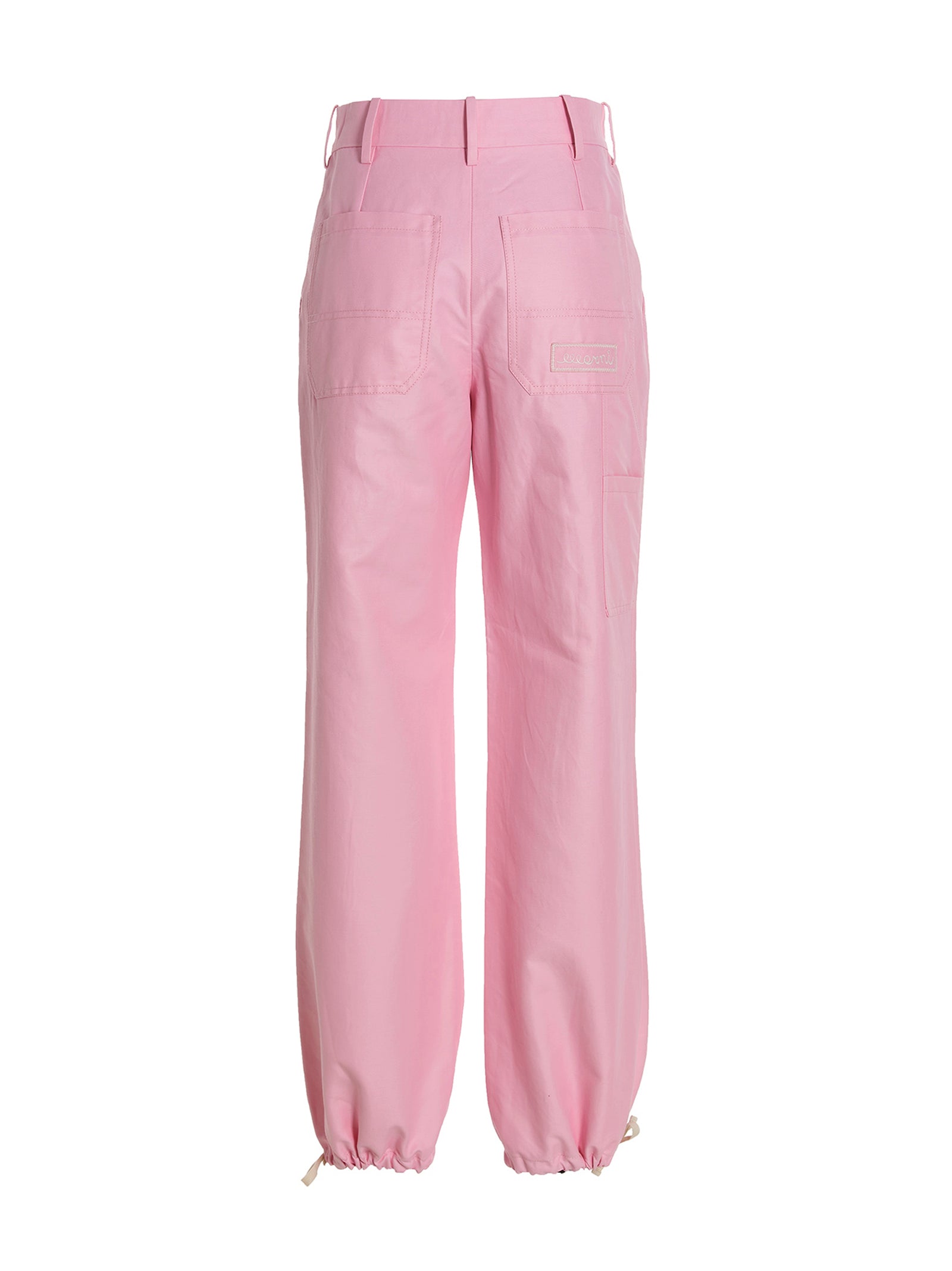 Multicolor Polyamide Casual Pants