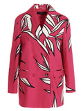 Fuchsia Cotton Blazer