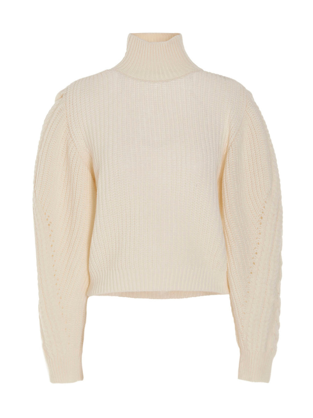 White Wool Cardigan