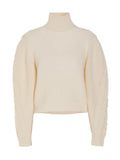 White Wool Cardigan