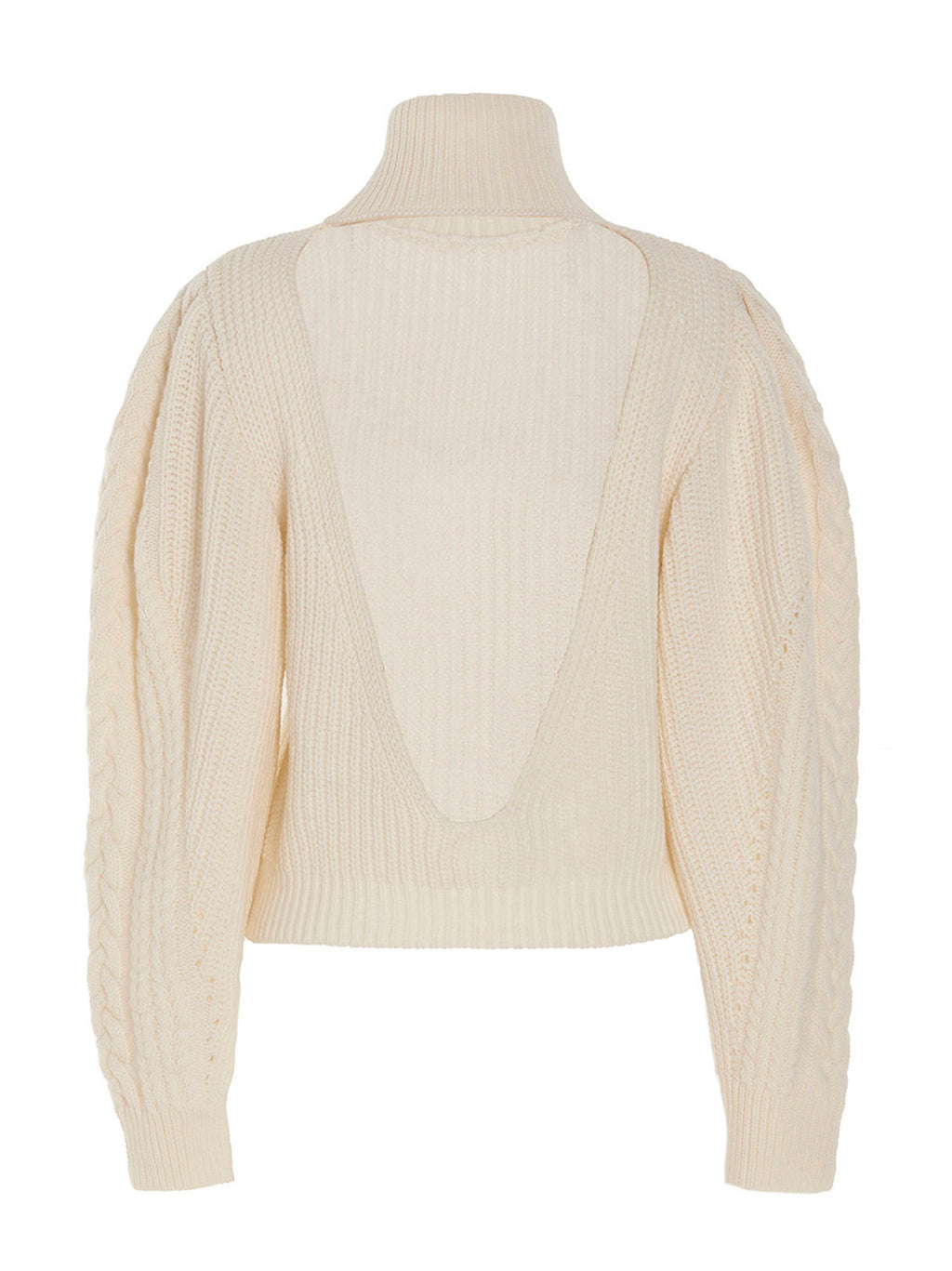 White Wool Cardigan