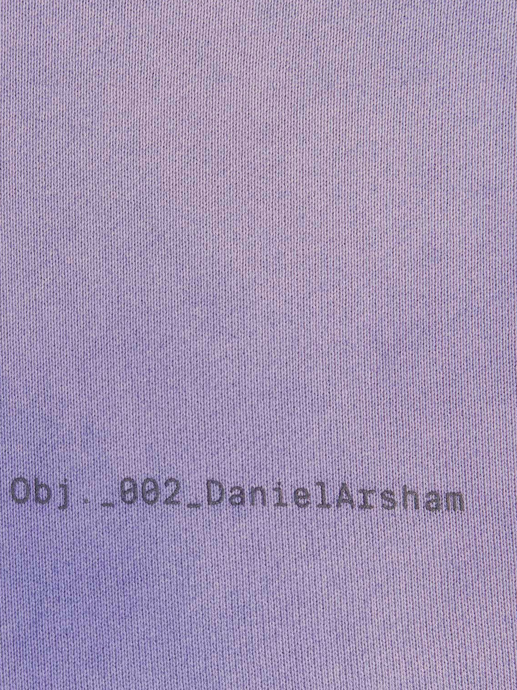 Purple Cotton Sweatshirt