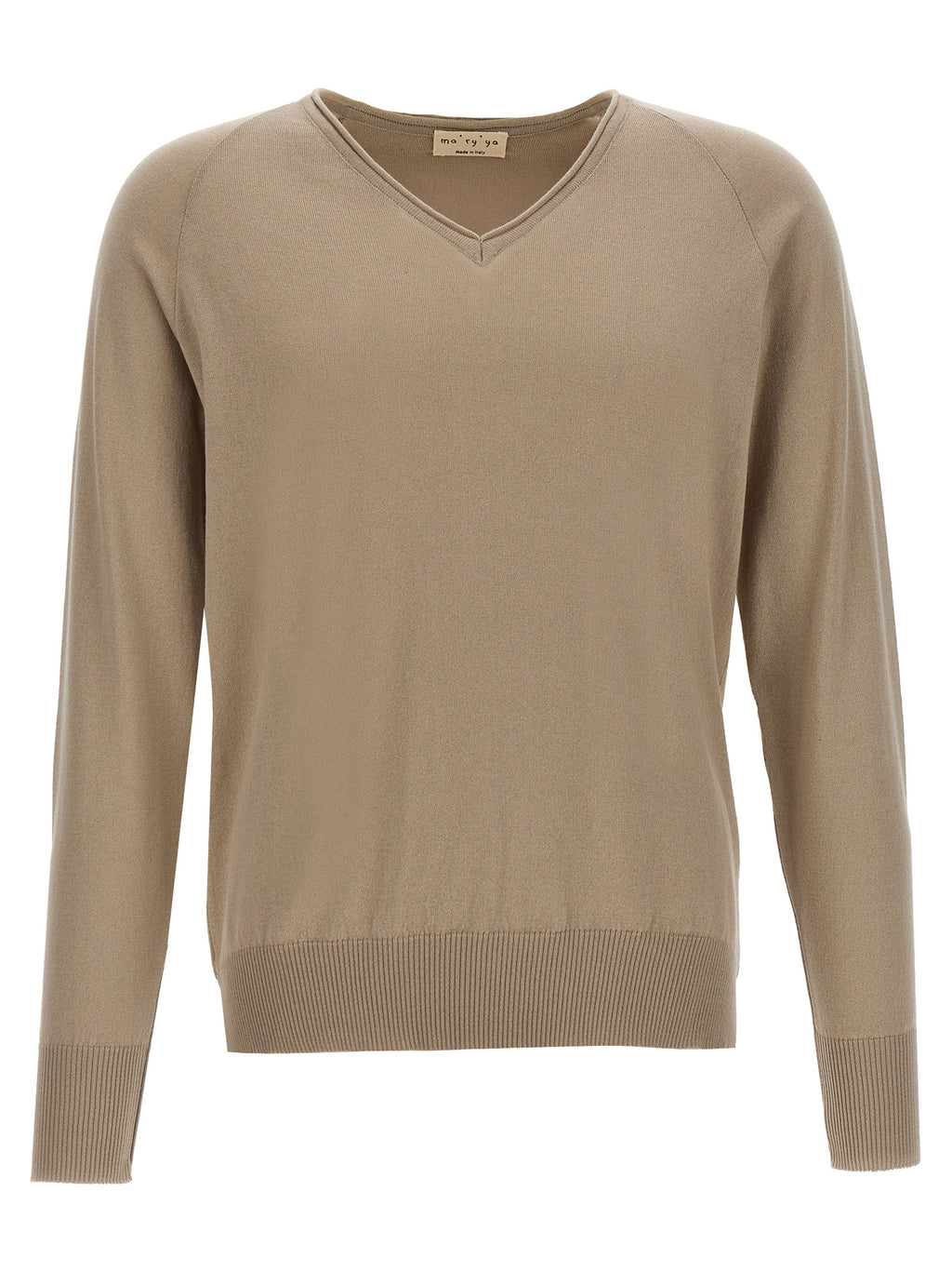 Beige Cotton Cardigan