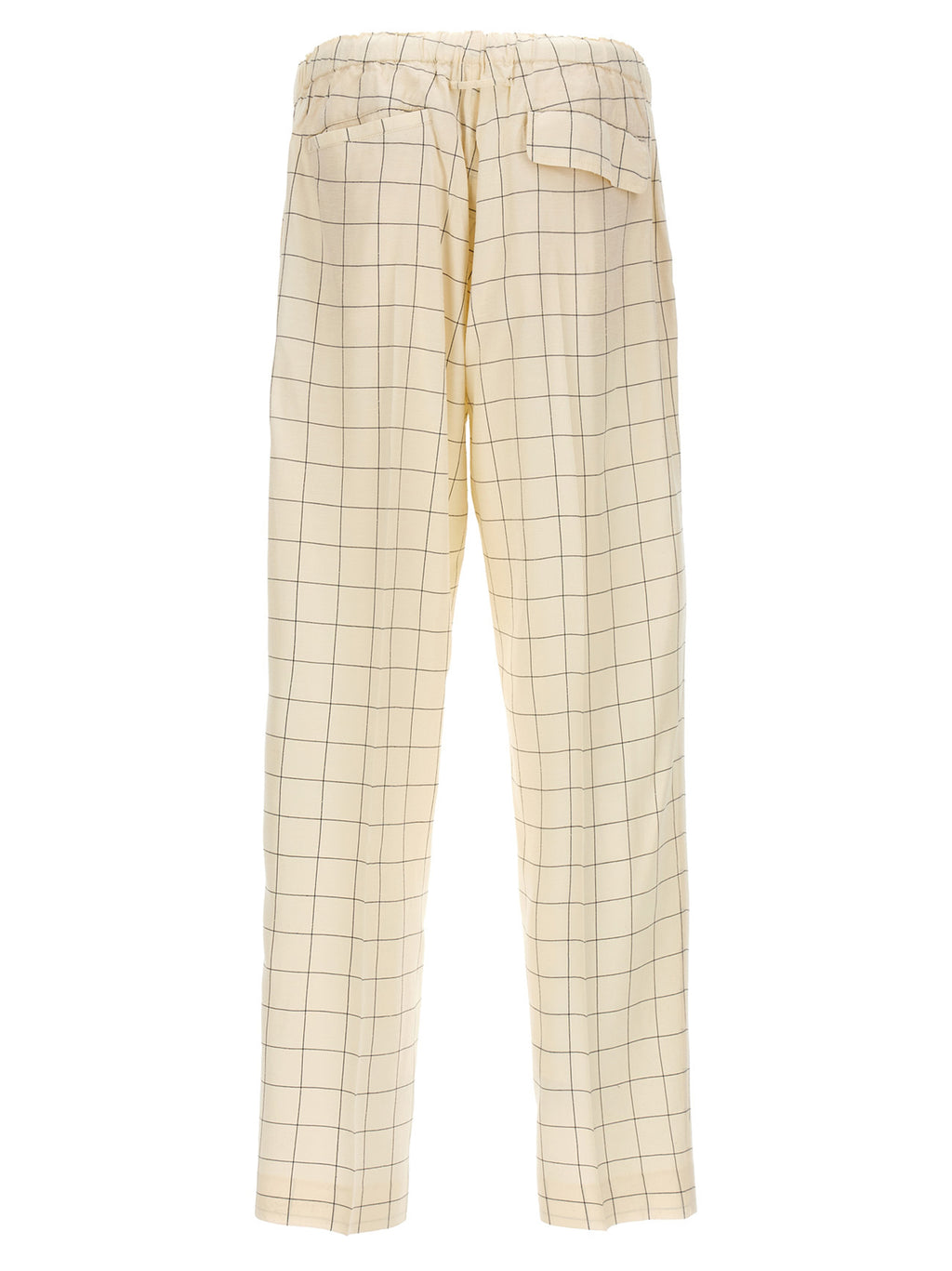 Bicolor Rayon Casual Pants