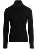 Black Polyamide Cardigan